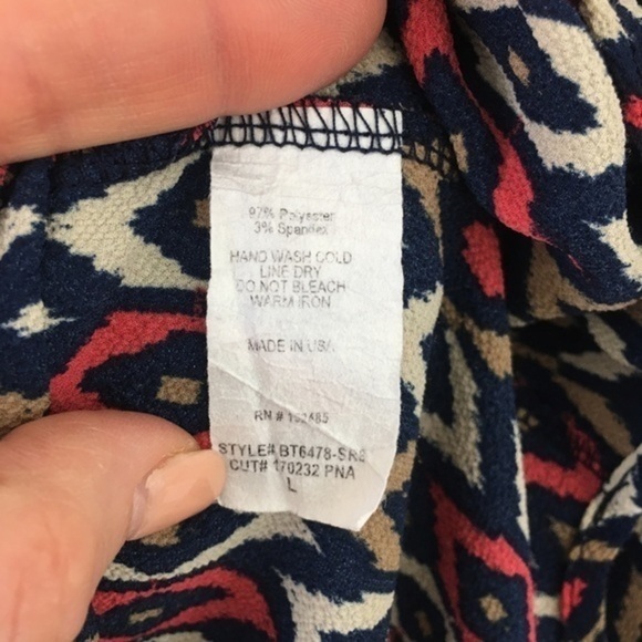 Stitch Fix Papermoon Tribal Top - Picture 5 of 5